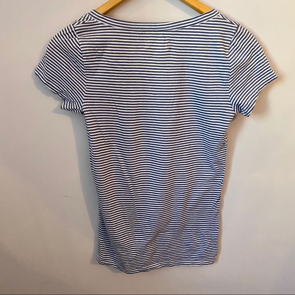HOLLISTER blue and white striped t-shirt - Picture 3 of 3